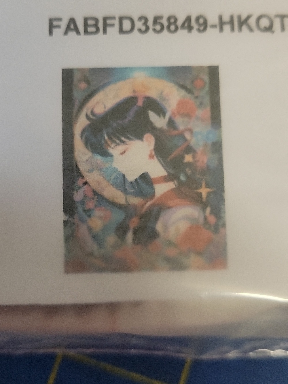 Diamond Painting Kit Anime White Roll & Tools New
